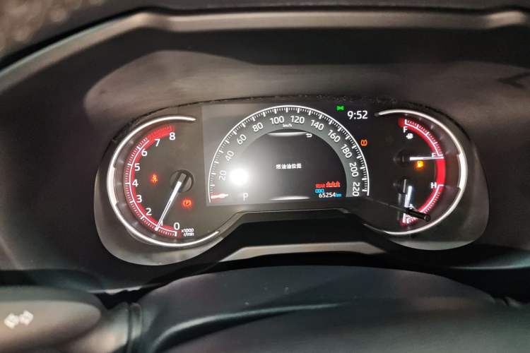 Used Toyota RAV4 2021 2.0L CVT Two-Wheel Drive Fashion Edition Instrument Cluster
