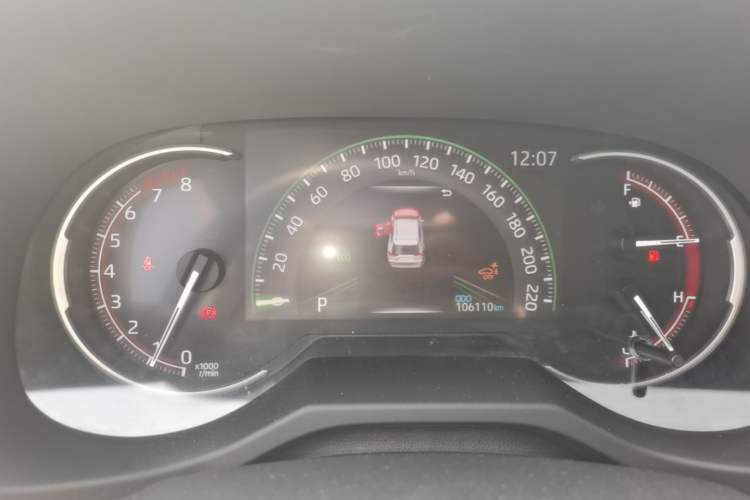 Used Toyota RAV4 2021 2.0L CVT Two-Wheel Drive Fashion PLUS Edition Instrument Cluster