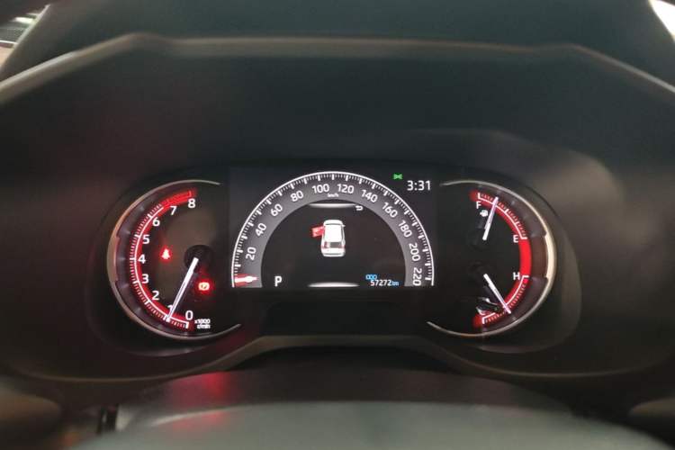 Used Toyota RAV4 2021 2.0L CVT Two-Wheel Drive Fashion PLUS Edition Instrument Cluster