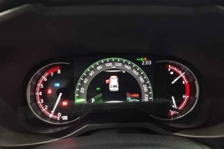 Used Toyota RAV4 2021 2.0L CVT Four-Wheel Drive Premium Edition Instrument Cluster