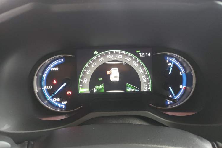 Used Toyota RAV4 2021 Dual-Engine 2.5L E-CVT Two-Wheel Drive Elite Edition Instrument Cluster