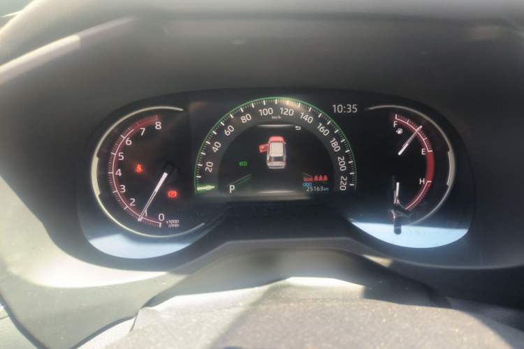 Used Toyota RAV4 2021 2.0L CVT Two-Wheel Drive Fashion PLUS Edition Instrument Cluster