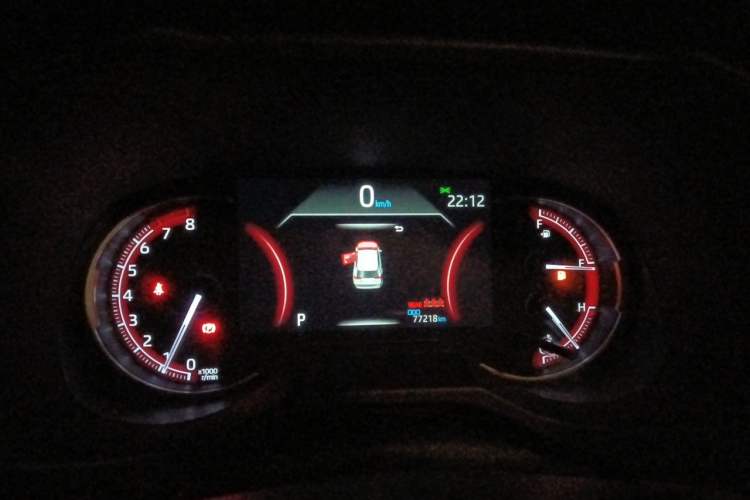 Used Toyota RAV4 2021 2.0L CVT Two-Wheel Drive Fashion Edition Instrument Cluster
