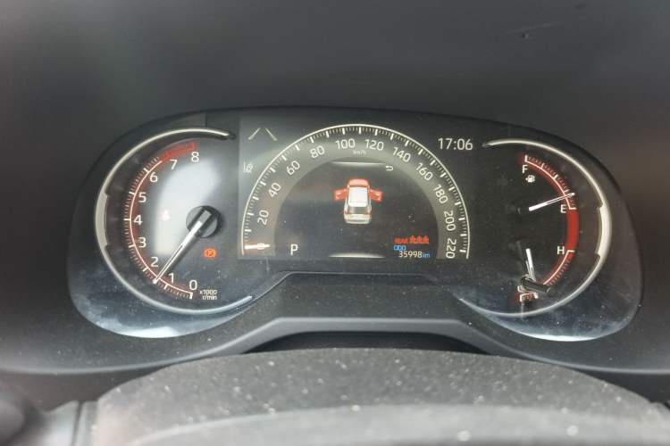 Used Toyota RAV4 2021 2.0L CVT Two-Wheel Drive Fashion PLUS Edition Instrument Cluster