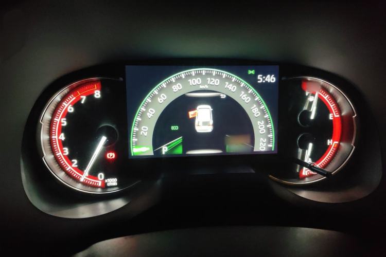 Used Toyota RAV4 2021 2.0L CVT Two-Wheel Drive Fashion PLUS Edition Instrument Cluster