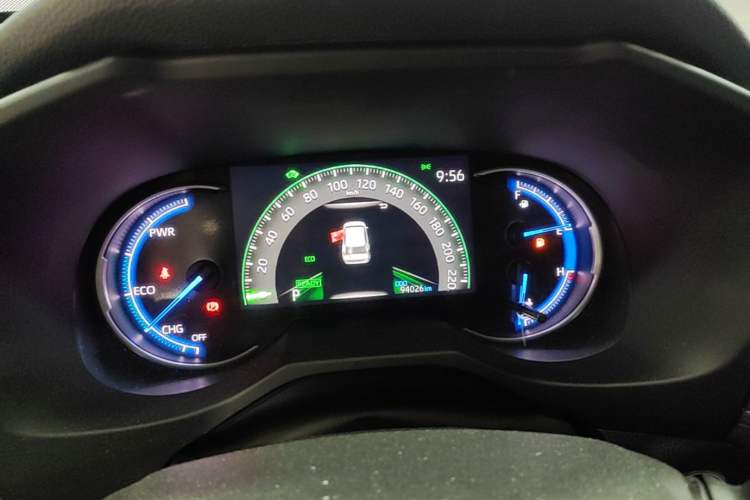 Used Toyota RAV4 2021 Dual-Engine 2.5L E-CVT Two-Wheel Drive Elite Edition Instrument Cluster