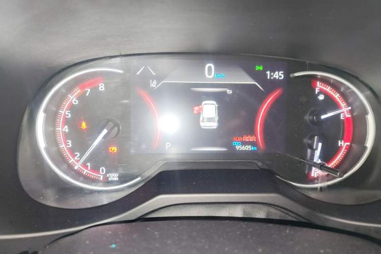 Used Toyota RAV4 2021 2.0L CVT Two-Wheel Drive Fashion PLUS Edition Instrument Cluster
