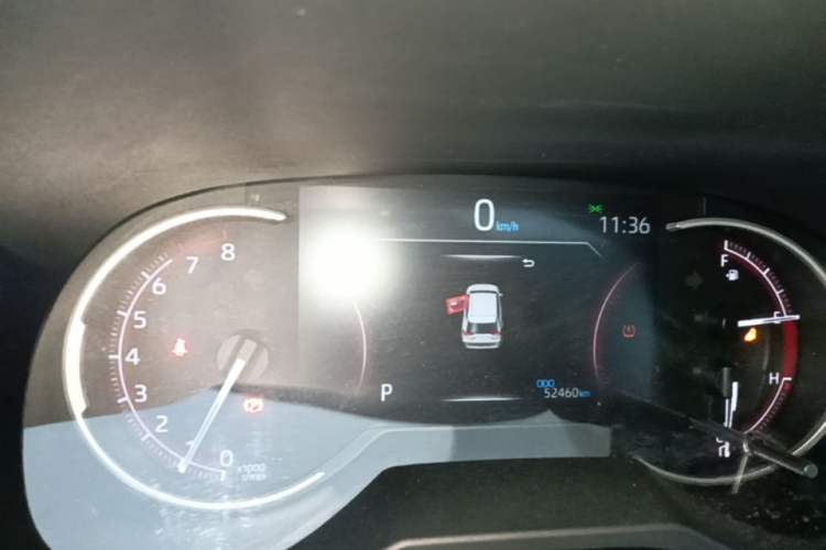 Used Toyota RAV4 2021 2.0L CVT Two-Wheel Drive Fashion PLUS Edition Instrument Cluster