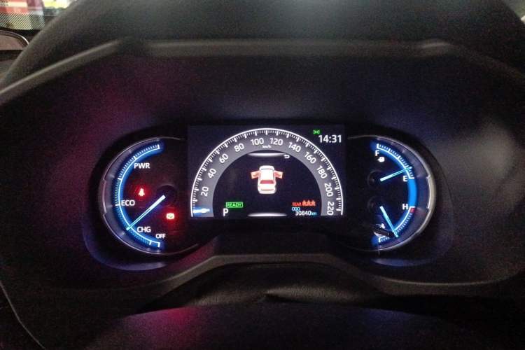 Used Toyota RAV4 2021 Dual-Engine 2.5L E-CVT Four-Wheel Drive Elite PLUS Edition Instrument Cluster