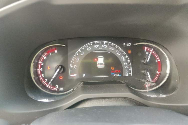 Used Toyota RAV4 2021 2.0L CVT Two-Wheel Drive Fashion PLUS Edition Instrument Cluster