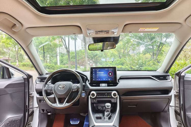 Used Toyota RAV4 2021 Dual-Engine 2.5L E-CVT Two-Wheel Drive Elite Edition Interior 7
