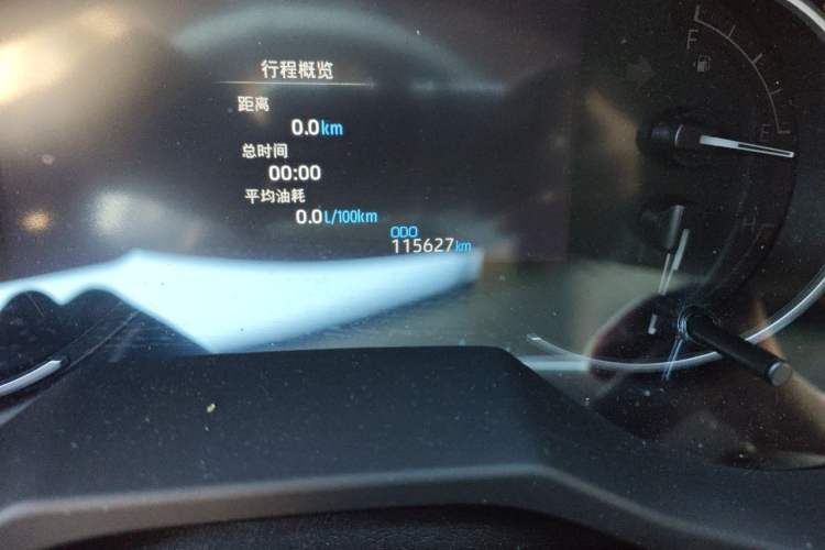 Used Toyota RAV4 2021 2.0L CVT Two-Wheel Drive Fashion Edition Odometer Close Up