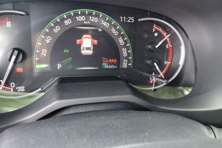 Used Toyota RAV4 2021 2.0L CVT 4x4 Style PLUS Edition Odometer Close Up