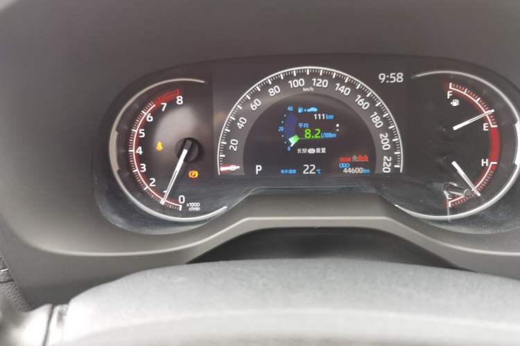 Used Toyota RAV4 2021 2.0L CVT 4x4 Style PLUS Edition Odometer Close Up