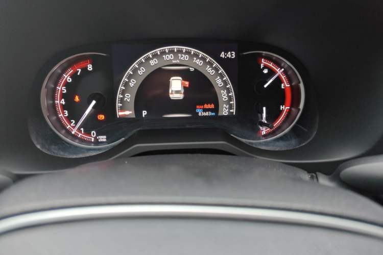 Used Toyota RAV4 2021 2.0L CVT 4x4 Style PLUS Edition Odometer Close Up