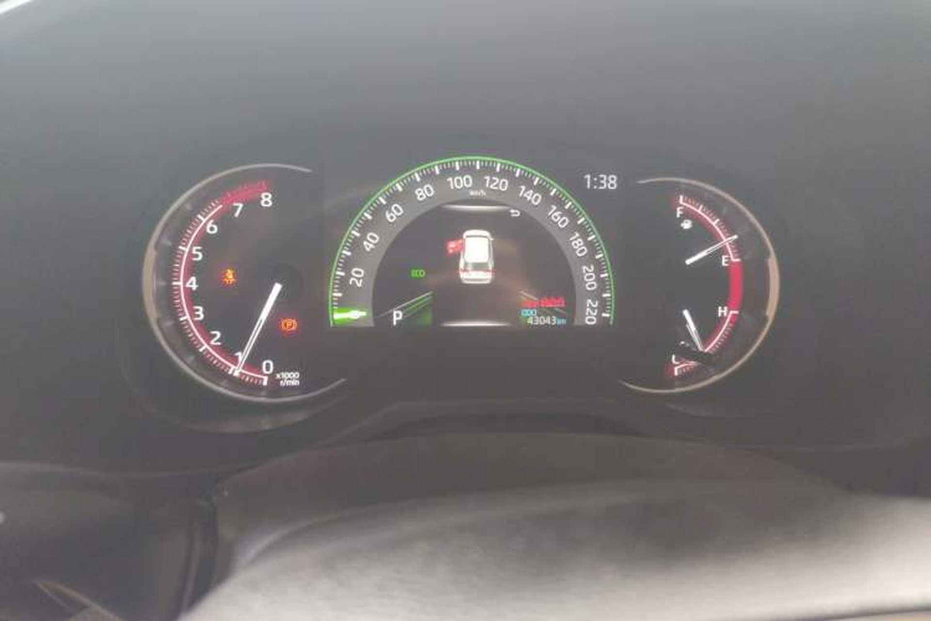 Used Toyota RAV4 2021 2.0L CVT 4x4 Style PLUS Edition Odometer Close Up