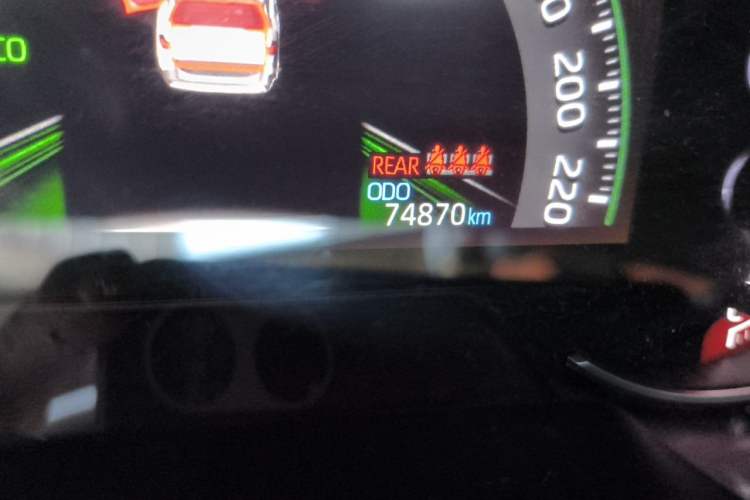 Used Toyota RAV4 2021 2.0L CVT Two-Wheel Drive Fashion PLUS Edition Odometer Close Up