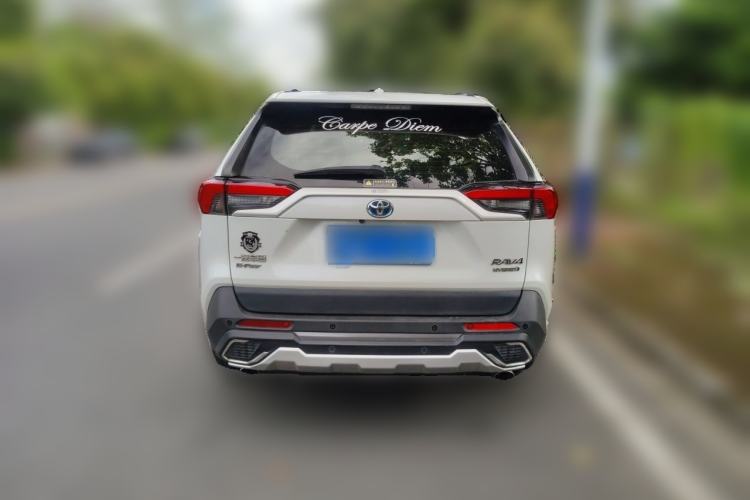 Used Toyota RAV4 2021 Dual-Engine 2.5L E-CVT Four-Wheel Drive Elite PLUS Edition Rear