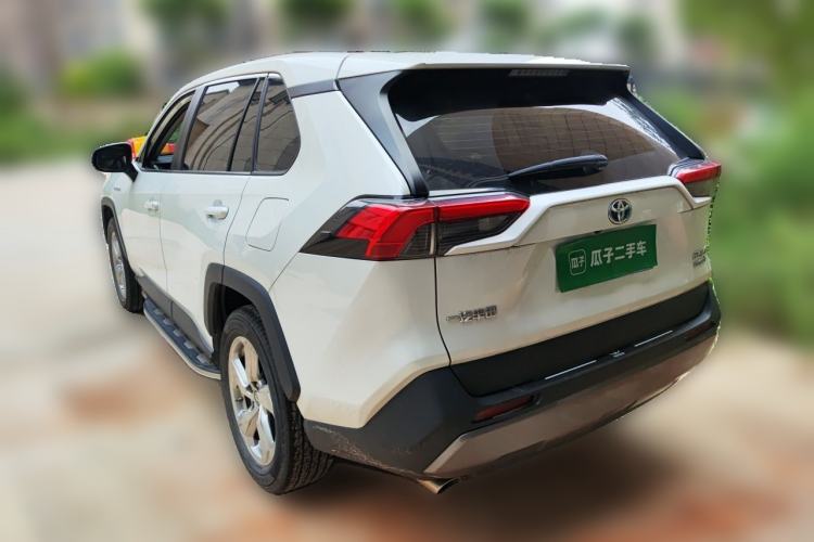 Used Toyota RAV4 2021 Dual-Engine 2.5L E-CVT Two-Wheel Drive Elite Edition Rear Left 45 Deg