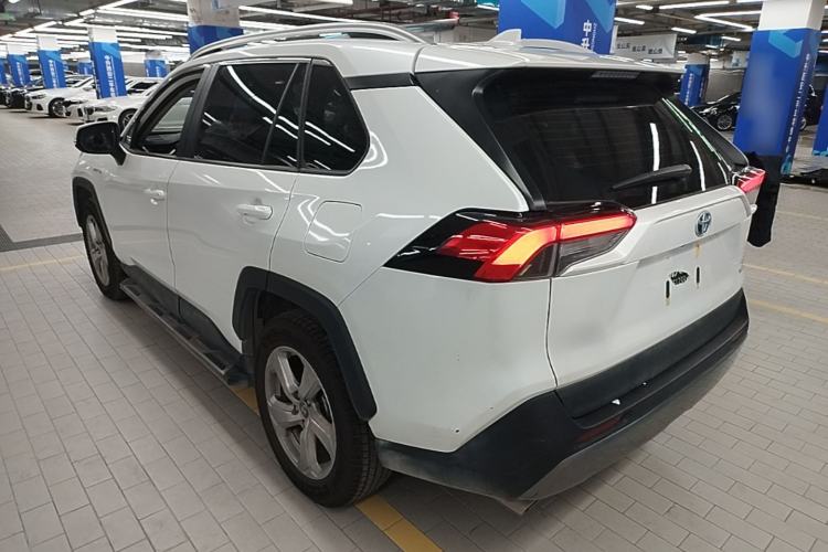 Used Toyota RAV4 2021 Dual-Engine 2.5L E-CVT Two-Wheel Drive Elite Edition Rear Left 45 Deg