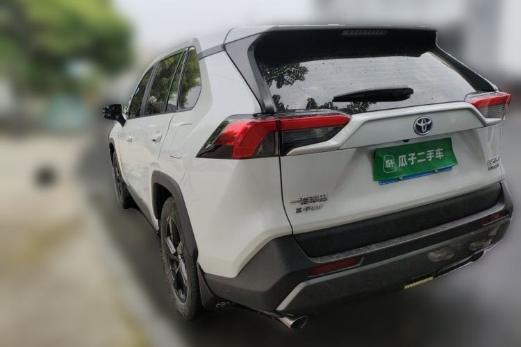 Used Toyota RAV4 2021 Revised Version Dual-Motor Hybrid 2.5L E-CVT 4x4 Elite PLUS Edition Rear Left 45 Deg