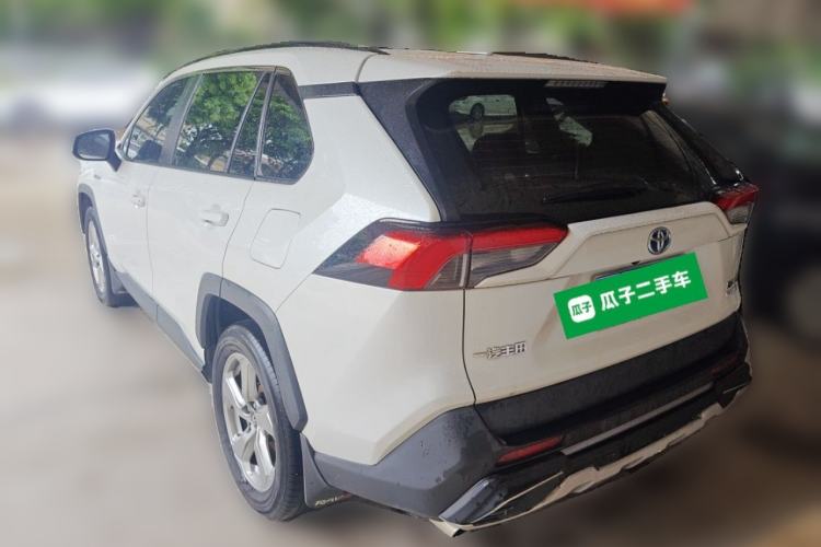 Used Toyota RAV4 2021 Dual-Engine 2.5L E-CVT Two-Wheel Drive Elite Edition Rear Left 45 Deg