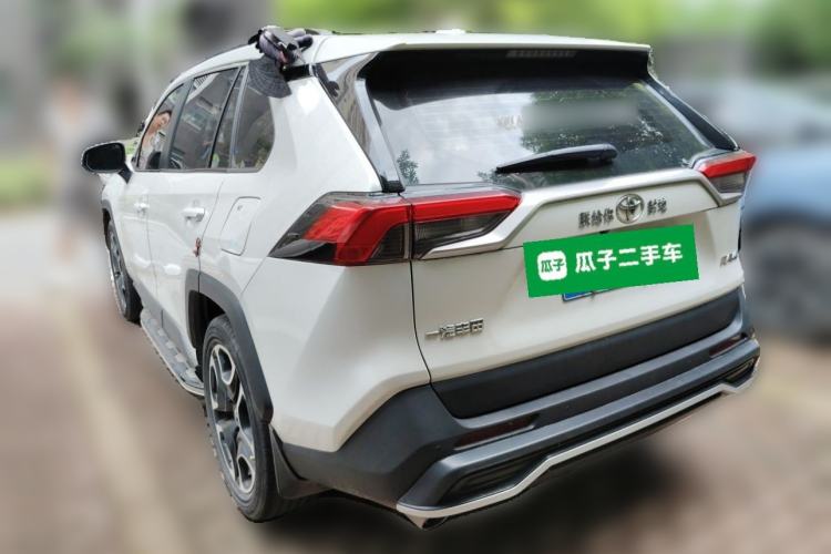 Used Toyota RAV4 2021 2.0L CVT Two-Wheel Drive Prestige Edition Rear Left 45 Deg