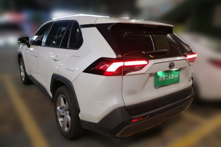 Used Toyota RAV4 2021 Dual-Engine 2.5L E-CVT Two-Wheel Drive Elite Edition Rear Left 45 Deg