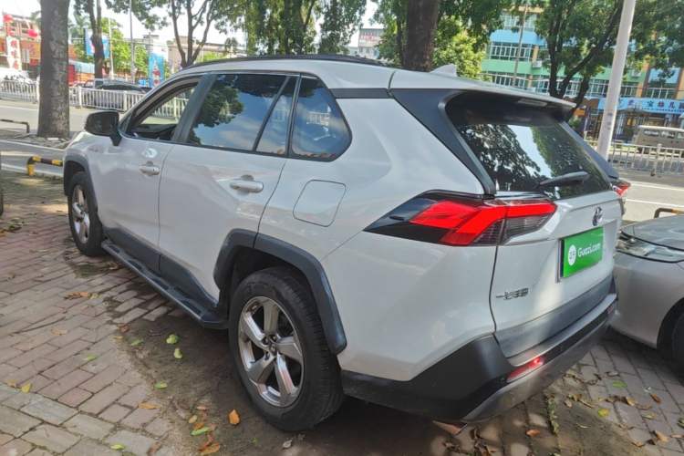 Used Toyota RAV4 2021 Dual-Engine 2.5L E-CVT Two-Wheel Drive Elite Edition Rear Left 45 Deg