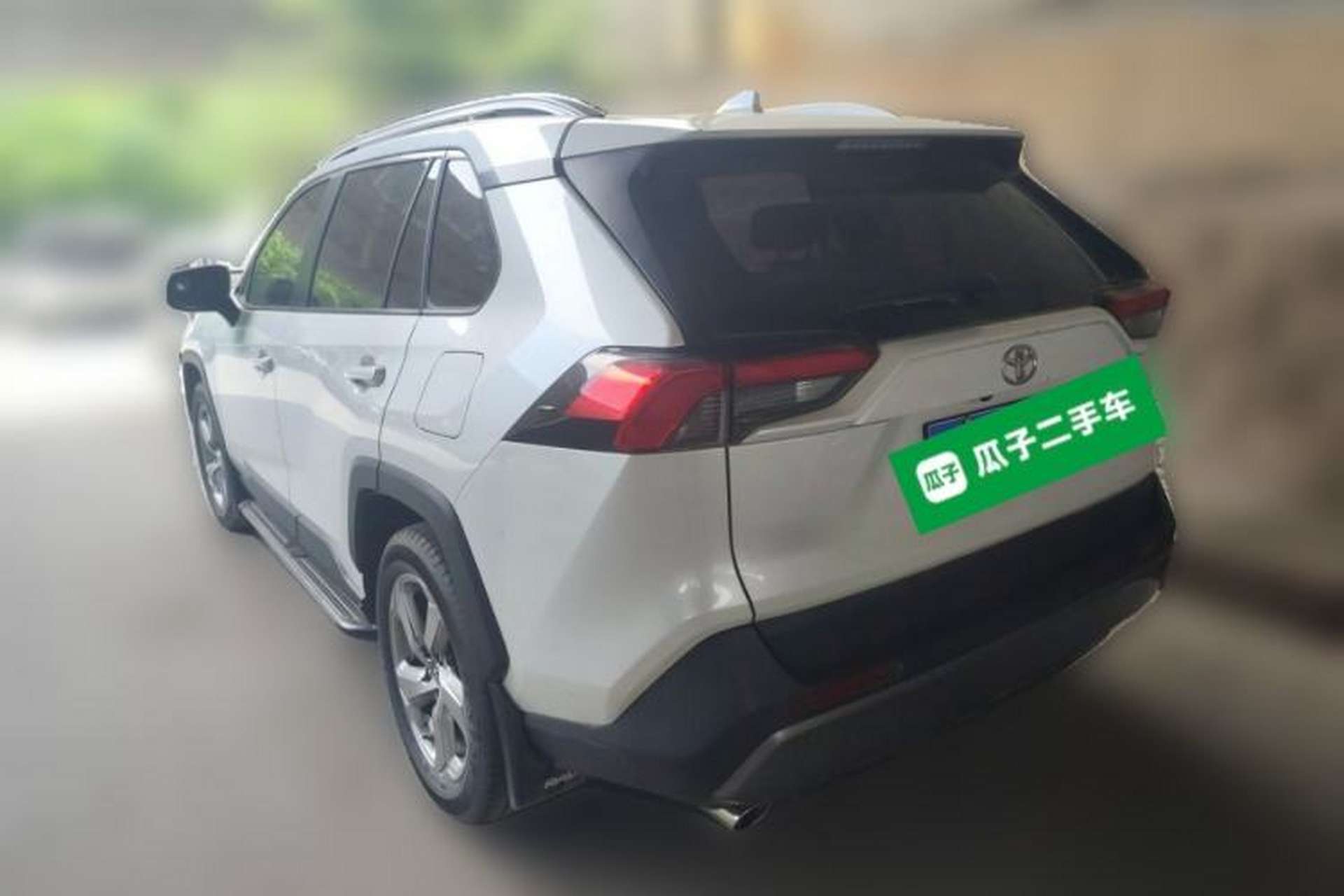 Used Toyota RAV4 2021 2.0L CVT 4x4 Style PLUS Edition Rear Left 45 Deg