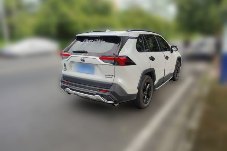 Used Toyota RAV4 2021 Dual-Engine 2.5L E-CVT Four-Wheel Drive Elite PLUS Edition Rear Right 45 Deg