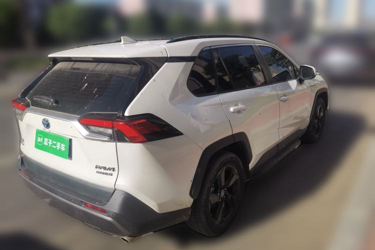 Used Toyota RAV4 2021 Dual-Engine 2.5L E-CVT Four-Wheel Drive Flagship Edition Rear Right 45 Deg