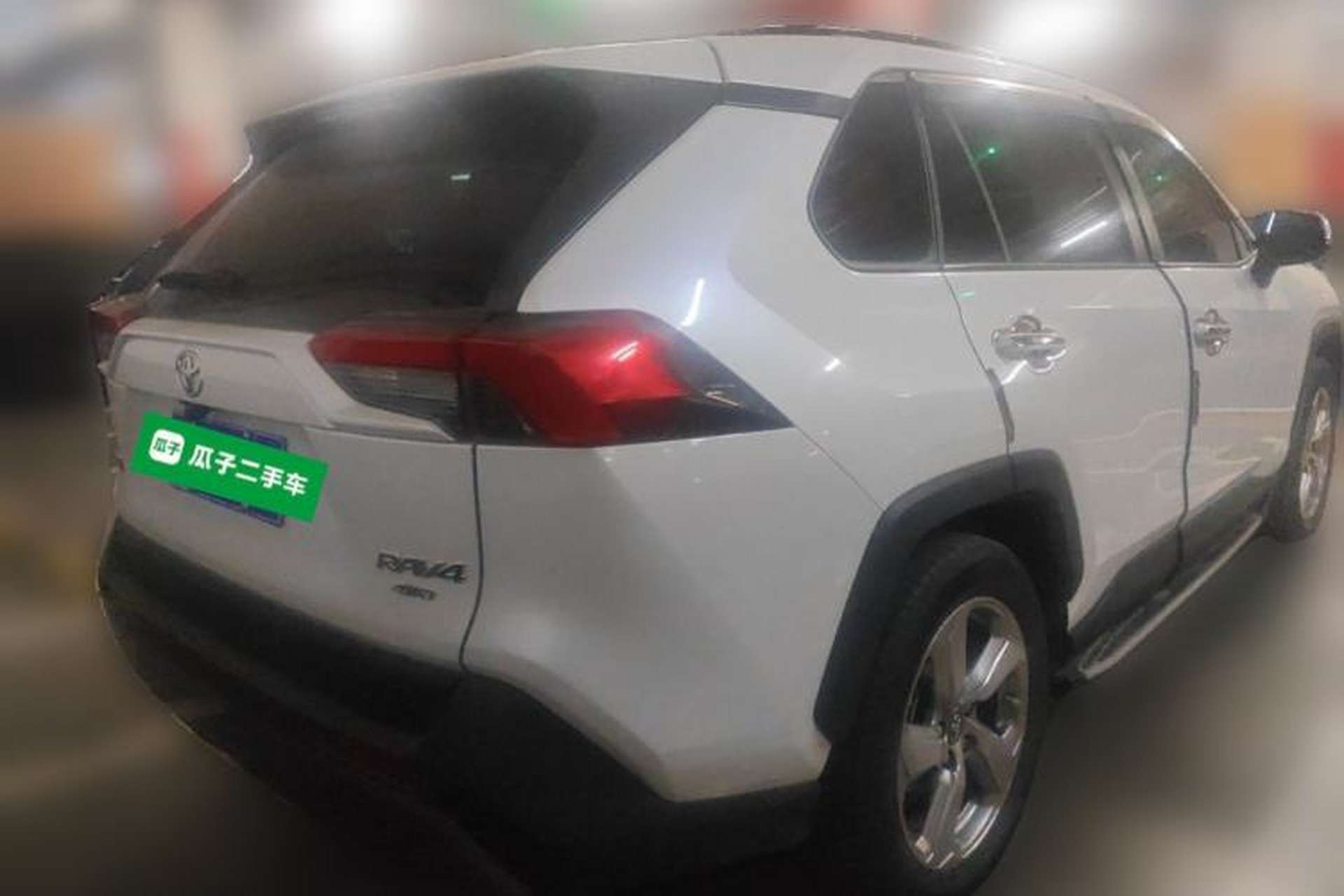 Used Toyota RAV4 2021 2.0L CVT 4x4 Style PLUS Edition Rear Right 45 Deg