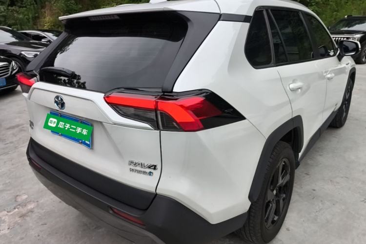 Used Toyota RAV4 2021 Revised Version Dual-Motor Hybrid 2.5L E-CVT 4x4 Elite PLUS Edition Rear Right 45 Deg