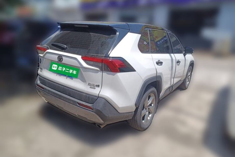 Used Toyota RAV4 2021 2.0L CVT 4x4 Style PLUS Edition Rear Right 45 Deg