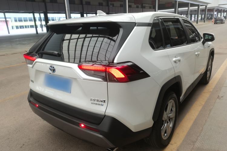 Used Toyota RAV4 2021 Revised Version Dual-Motor Hybrid 2.5L E-CVT Two-Wheel Drive Elite Edition Rear Right 45 Deg