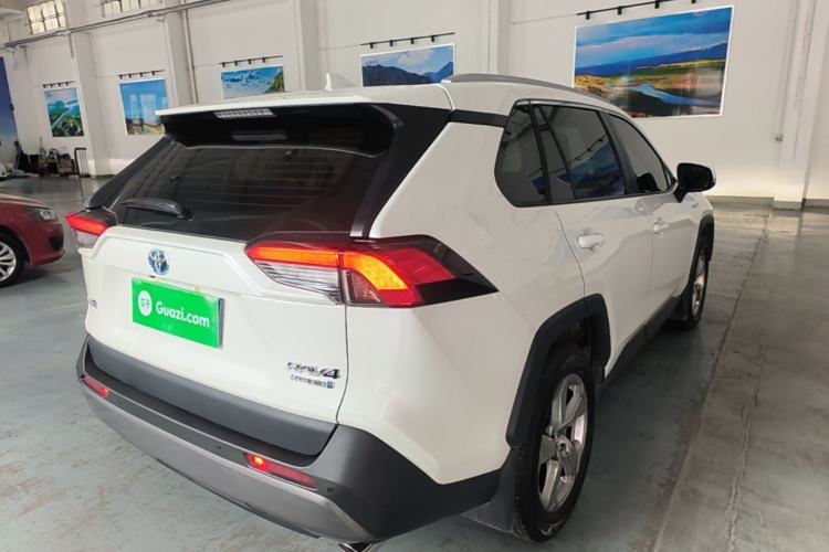 Used Toyota RAV4 2021 Revised Version Dual-Motor Hybrid 2.5L E-CVT Two-Wheel Drive Elite Edition Rear Right 45 Deg