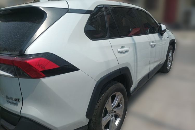 Used Toyota RAV4 2021 Dual-Engine 2.5L E-CVT Two-Wheel Drive Elite Edition Rear Right 45 Deg