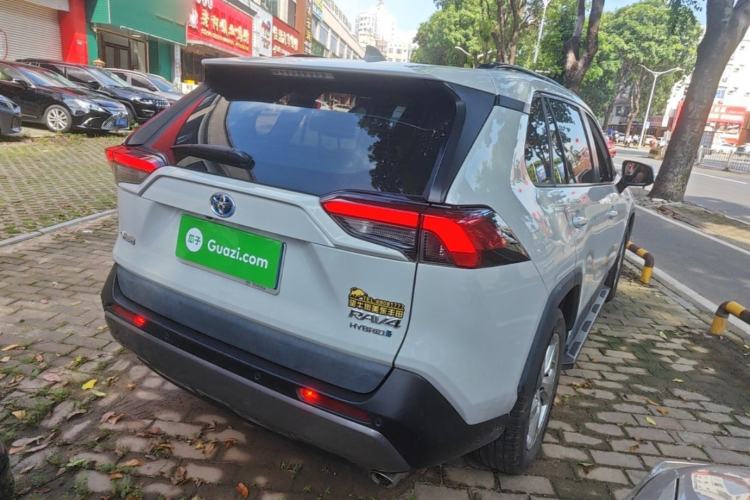 Used Toyota RAV4 2021 Dual-Engine 2.5L E-CVT Two-Wheel Drive Elite Edition Rear Right 45 Deg