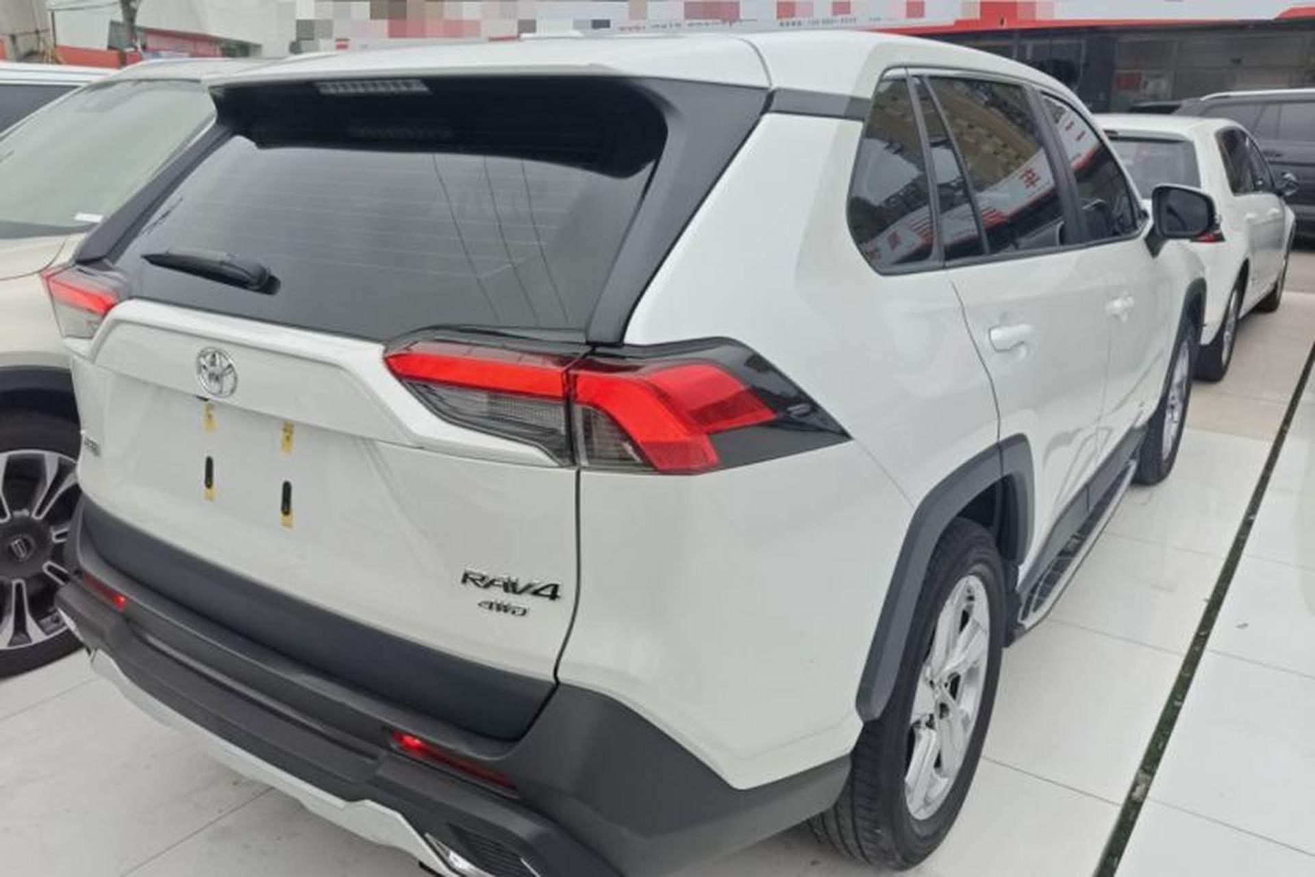 Used Toyota RAV4 2021 2.0L CVT 4x4 Style PLUS Edition Rear Right 45 Deg