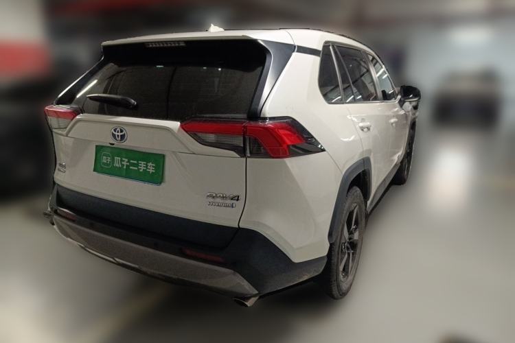 Used Toyota RAV4 2021 Dual-Engine 2.5L E-CVT Four-Wheel Drive Elite PLUS Edition Rear Right 45 Deg