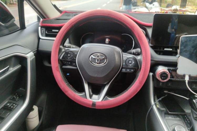 Used Toyota RAV4 2021 Dual-Engine 2.5L E-CVT Four-Wheel Drive Elite PLUS Edition Steering Wheel