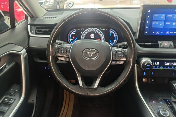 Used Toyota RAV4 2021 Dual-Engine 2.5L E-CVT Four-Wheel Drive Elite PLUS Edition Steering Wheel