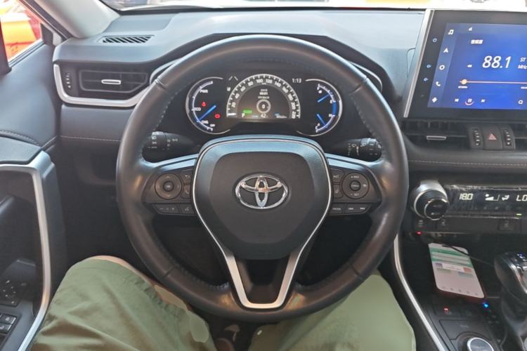 Used Toyota RAV4 2021 Revised Version Dual-Motor Hybrid 2.5L E-CVT 4x4 Elite PLUS Edition Steering Wheel