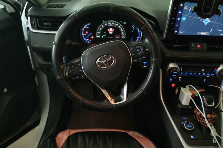 Used Toyota RAV4 2021 Dual-Engine 2.5L E-CVT Four-Wheel Drive Elite PLUS Edition Steering Wheel