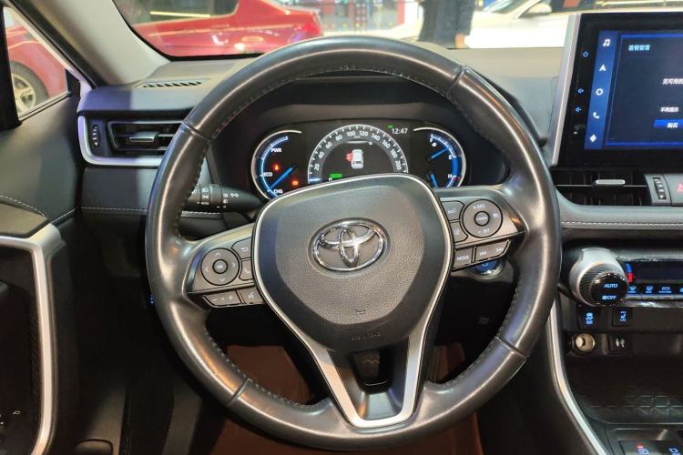Used Toyota RAV4 2021 Dual-Engine 2.5L E-CVT Four-Wheel Drive Elite PLUS Edition Steering Wheel