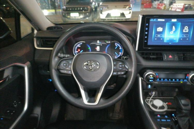 Used Toyota RAV4 2021 Dual-Engine 2.5L E-CVT Two-Wheel Drive Elite Edition Steering Wheel