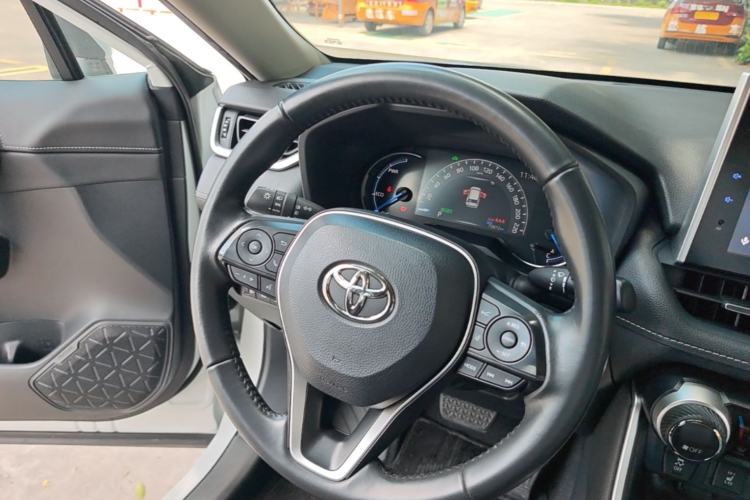 Used Toyota RAV4 2021 Dual-Engine 2.5L E-CVT Four-Wheel Drive Elite PLUS Edition Steering Wheel
