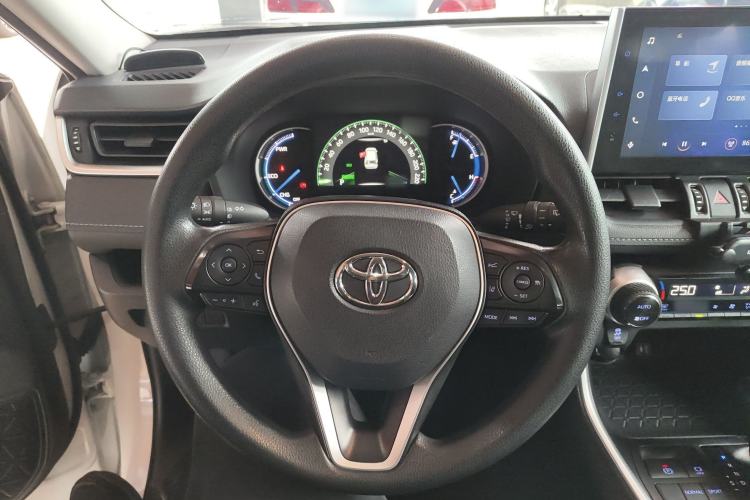 Used Toyota RAV4 2021 Dual-Engine 2.5L E-CVT Two-Wheel Drive Elite Edition Steering Wheel