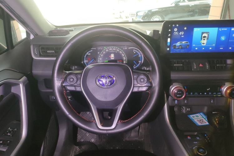 Used Toyota RAV4 2021 Dual-Engine 2.5L E-CVT Four-Wheel Drive Elite PLUS Edition Steering Wheel